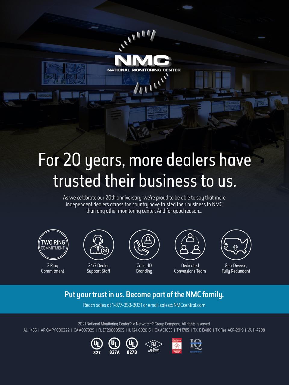 NMC advertisment