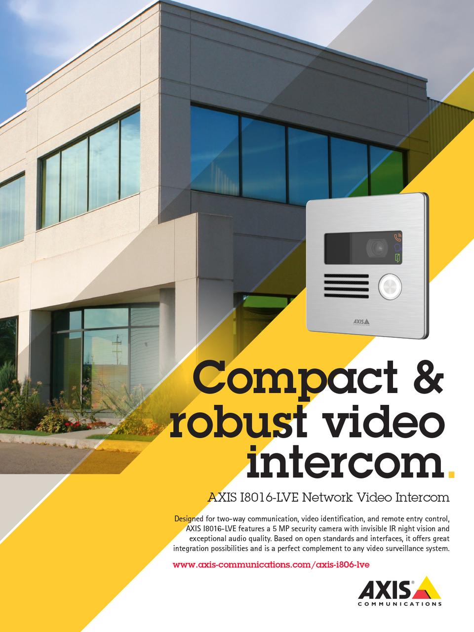 Axis Communications advertisement