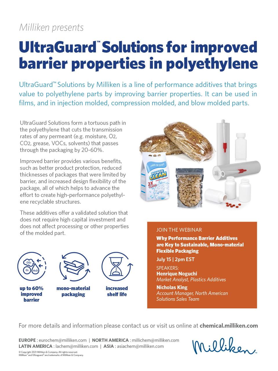 Advertisement: Milliken Chemical