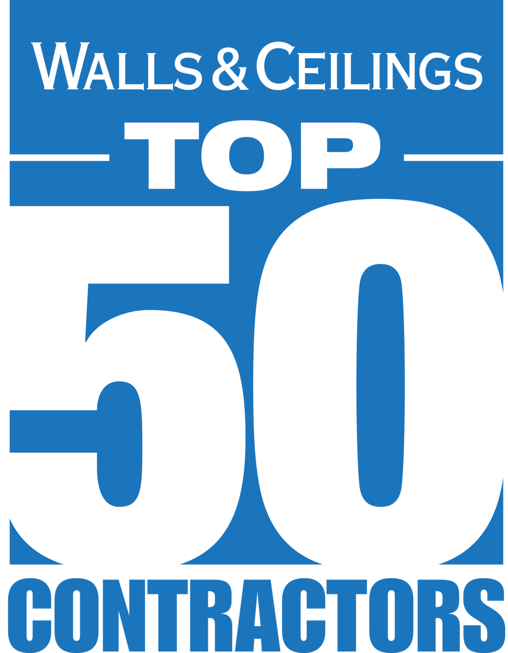 Walls  Ceilings Top 50 Contractors