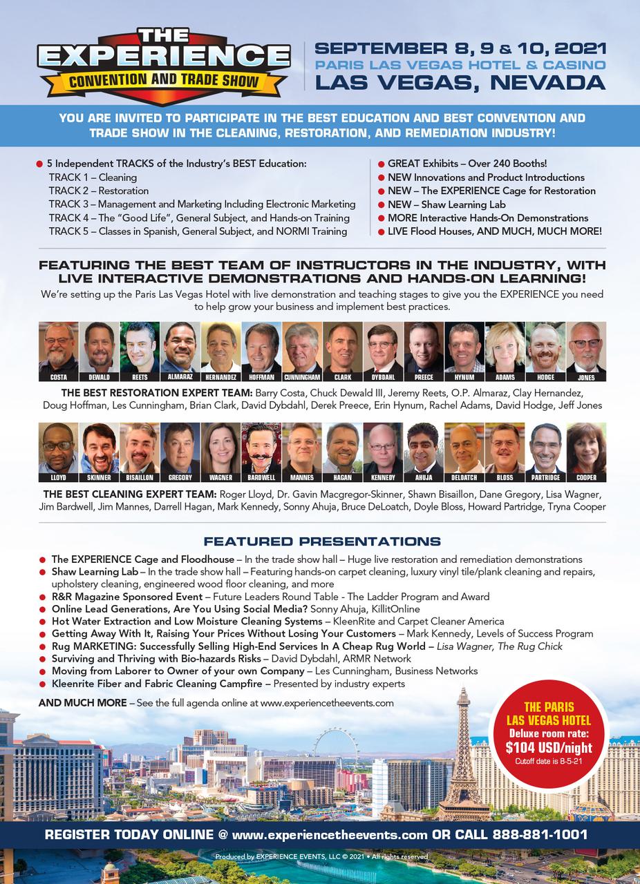 The Experience  Trade show