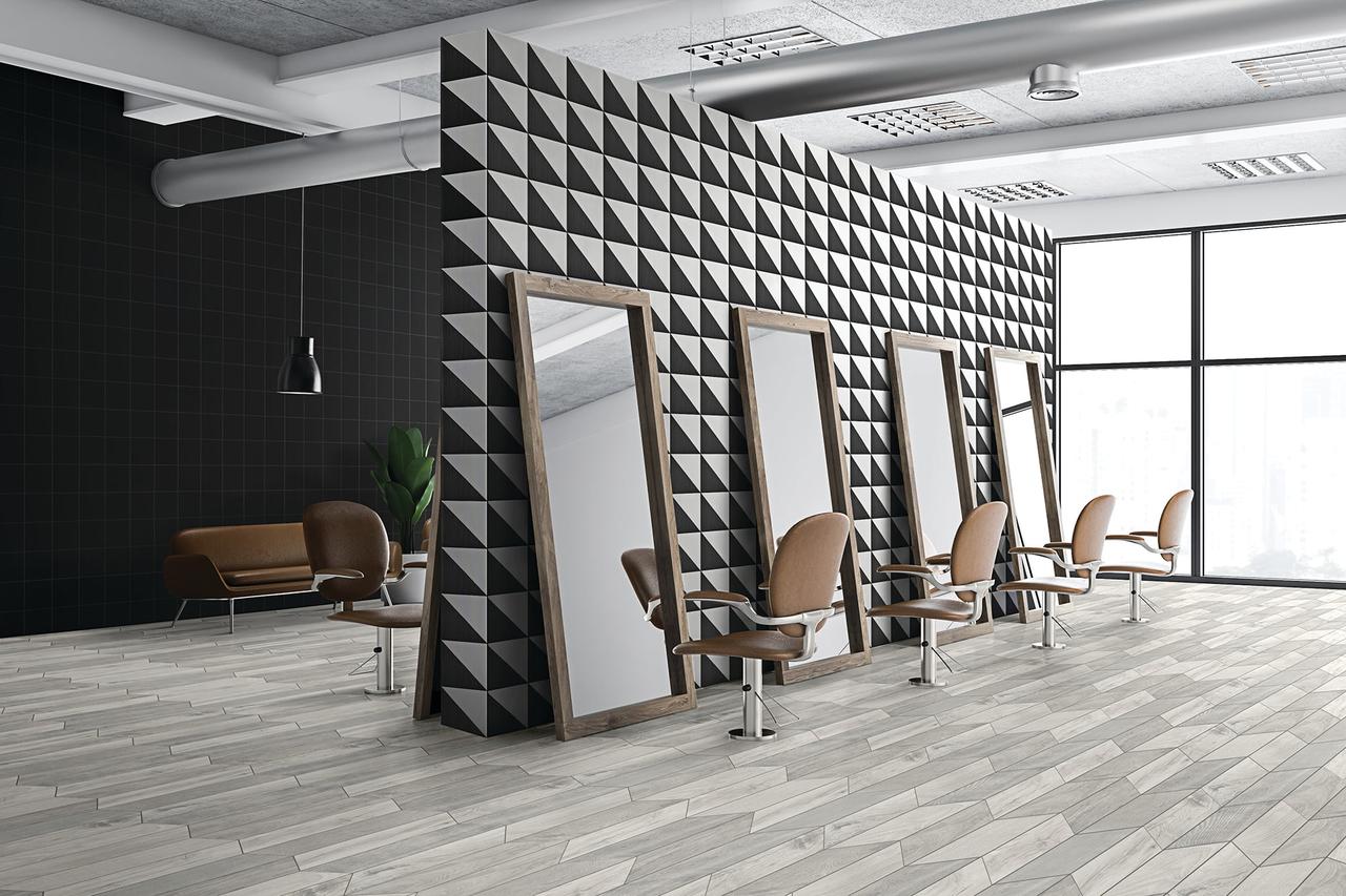 Interior design, Furniture, Chair, Wood, Building, Flooring, Floor, Shade, Wall