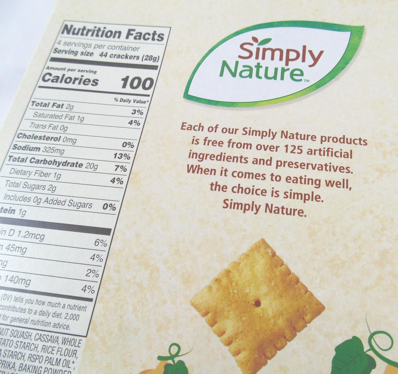 Box, Packaging, Ingredients, Nutrition Facts, Cracker, Natural foods