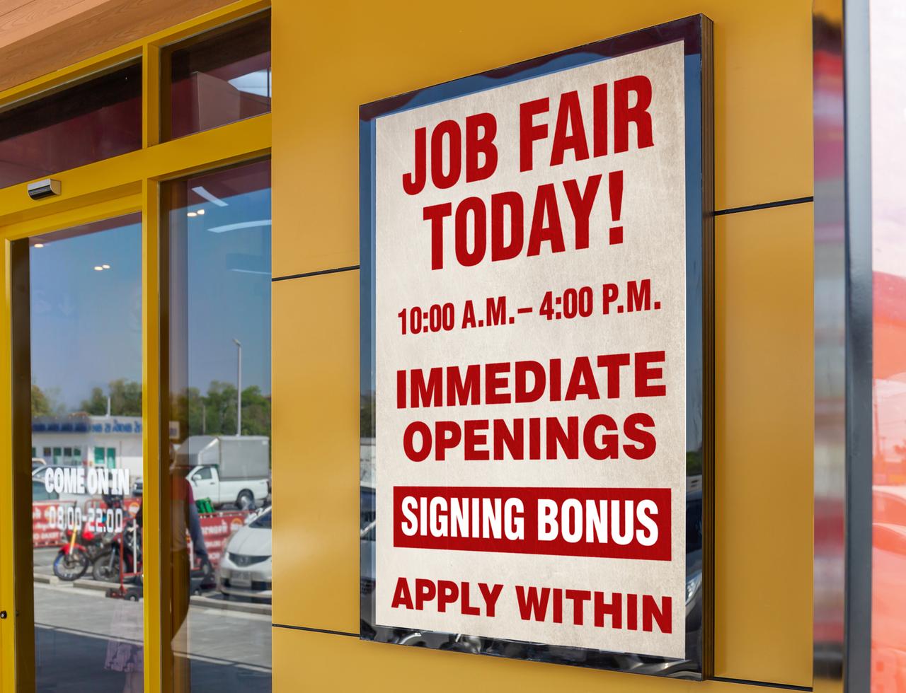 Job Fair Today!