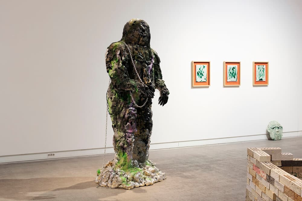Military camouflage, Picture frame, Sculpture, Art, Statue