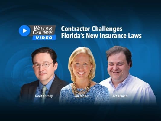 Video: Contractor Challenges Floridas New Insurance Laws