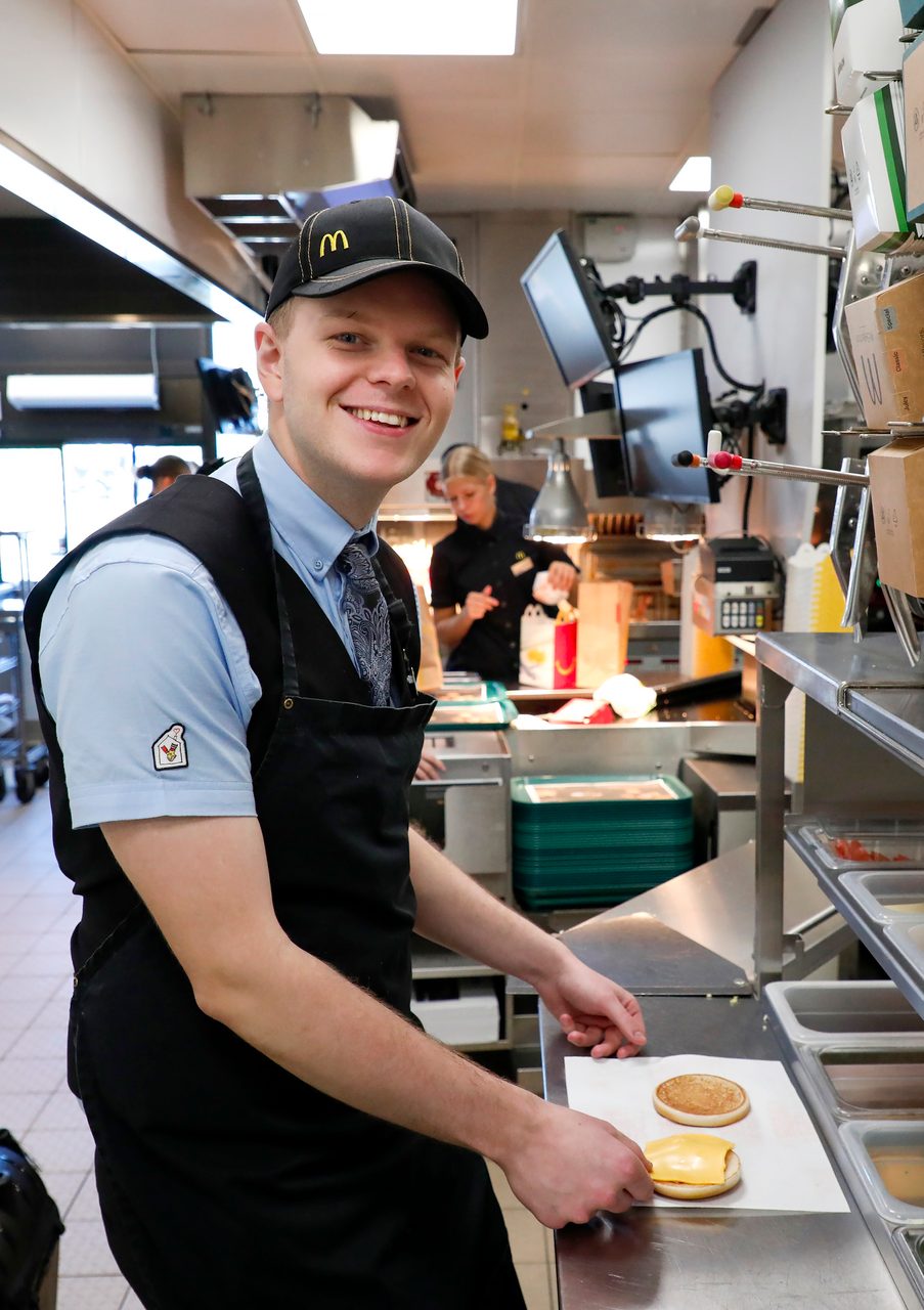Smile, Food, Tableware, Apron, Cooking, Cuisine