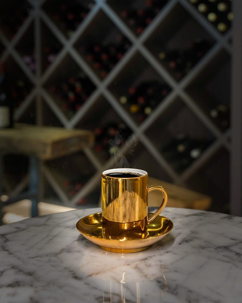 Tableware, Drinkware, Cup, Amber, Lighting, Serveware, Drink, Gold