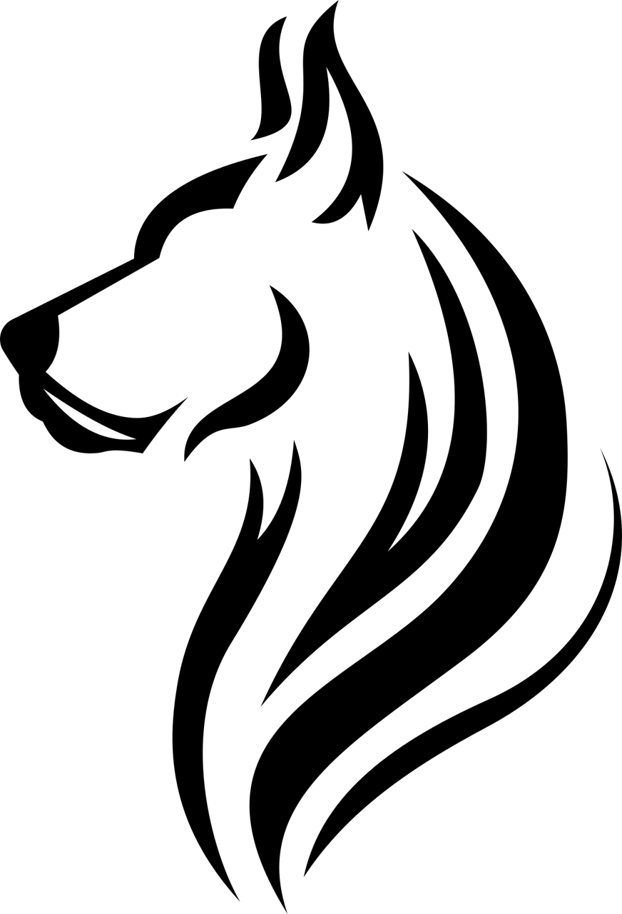 dog, logo, abstract