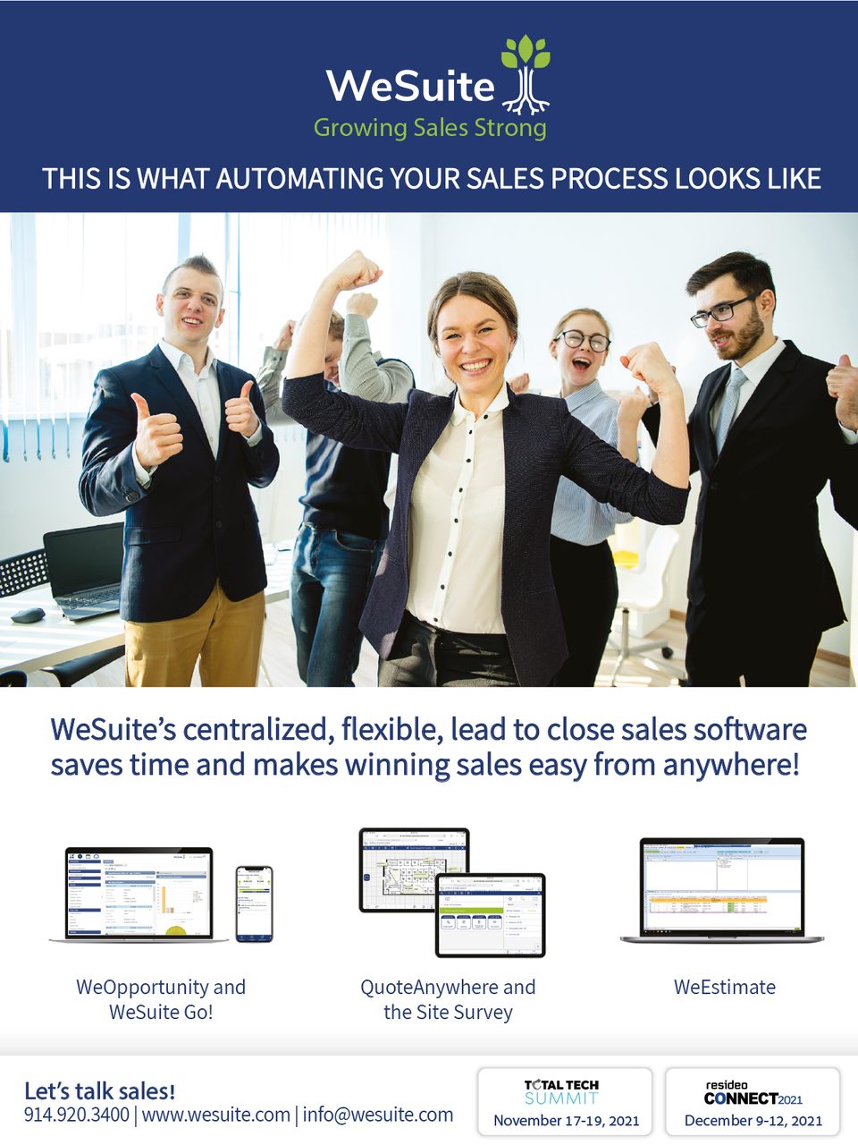 WeSuite advertisement