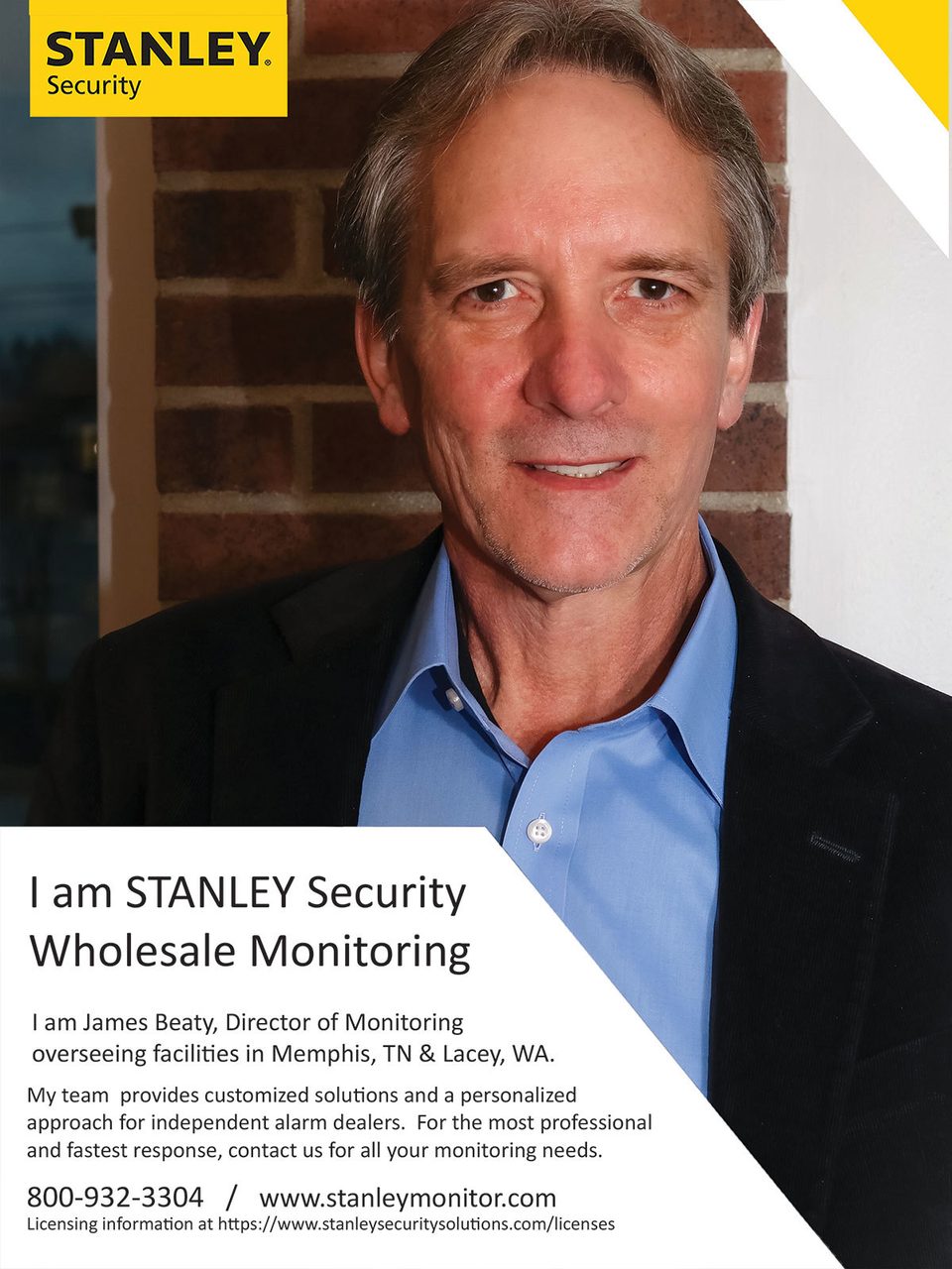 Stanley Security advertisement
