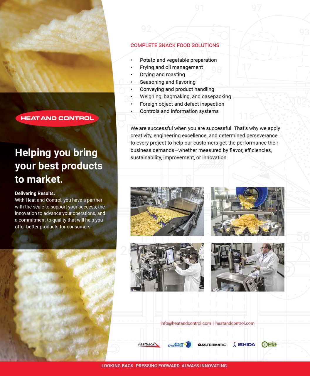 Full page ad, Chips, Nachos, Potato chips, Salty snacks, Logo, Equipment photos