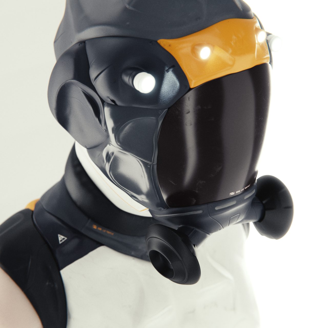Sports gear, Automotive lighting, Head, Helmet, Headgear