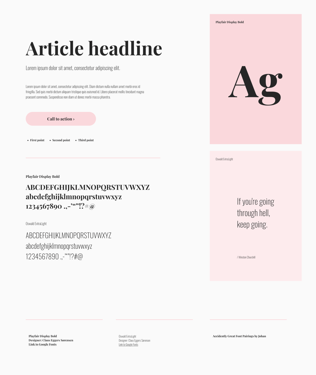 Material property, Product, Font