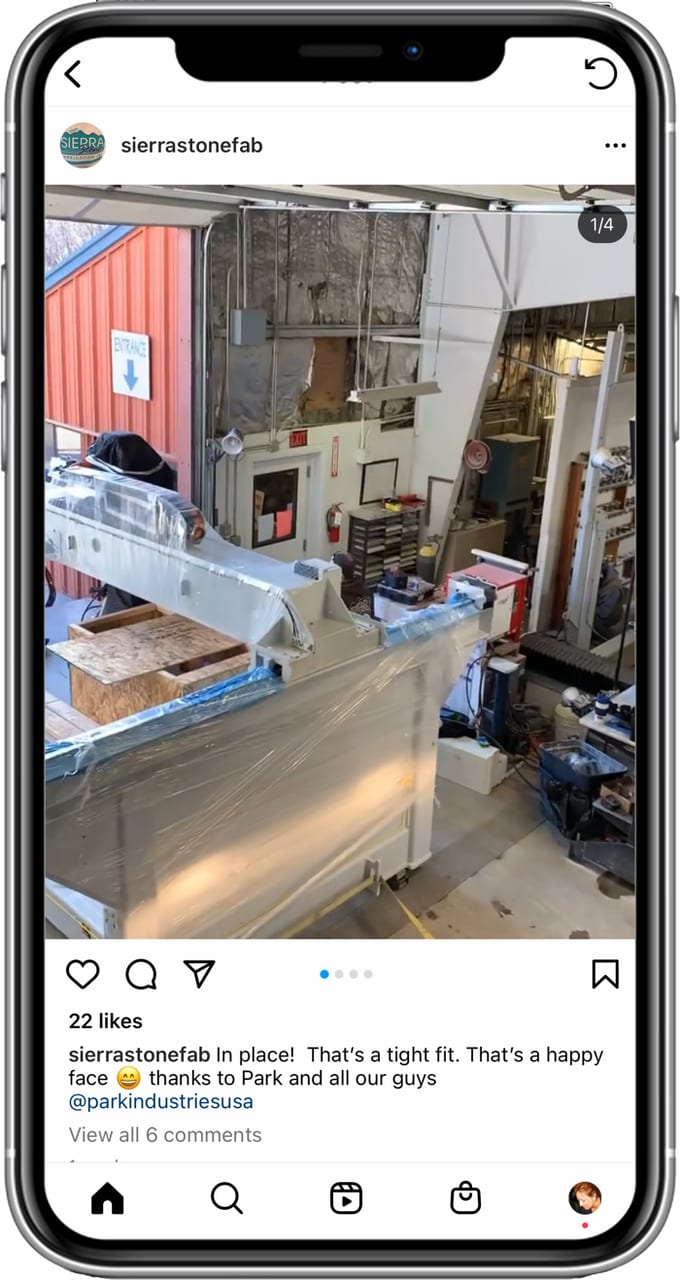 Sierrastonefab, Park Industries