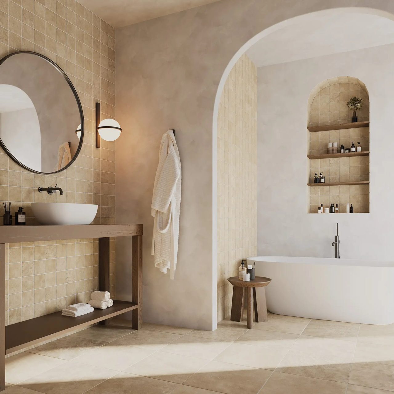 Plumbing fixture, Wall, Flooring, Floor, Bathroom, Ceramic, Tile, Tap
