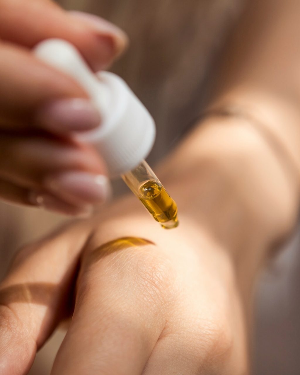 CBD oil can be used on your skin too. Credits: Enecta - Cannabis extracts