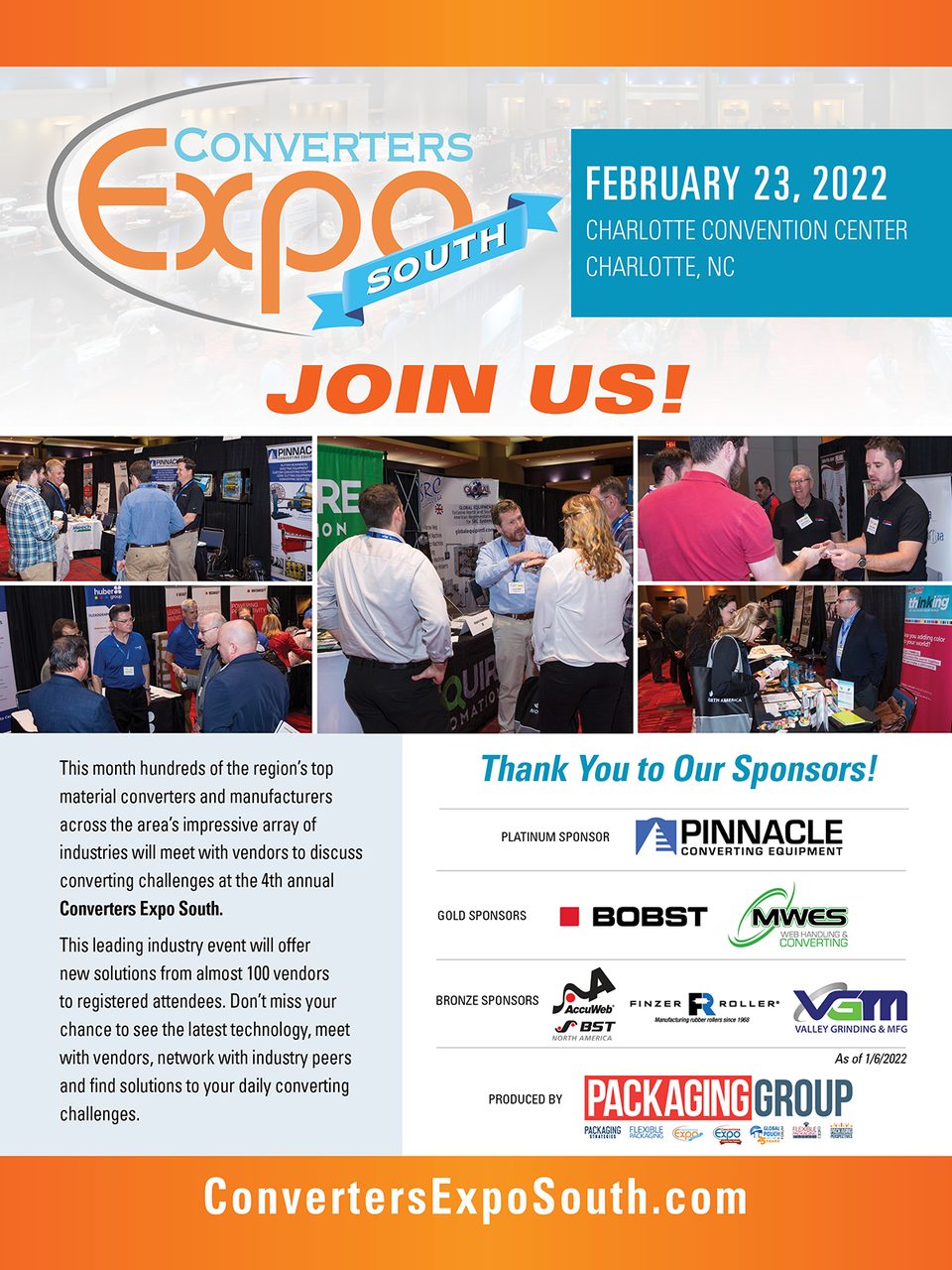 Ad: Converters Expo South