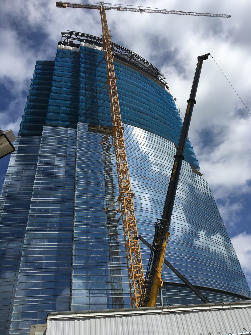 Tower block, Cloud, Sky, Skyscraper, Building, Daytime, World, Architecture, Condominium