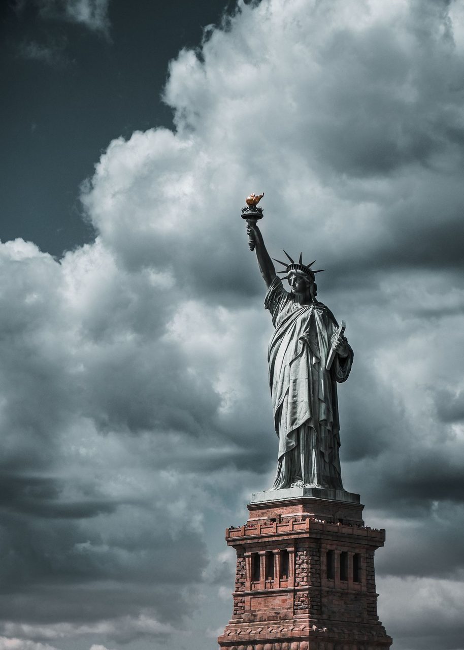 Cloud, Sky, Statue, Sculpture, World, Tower