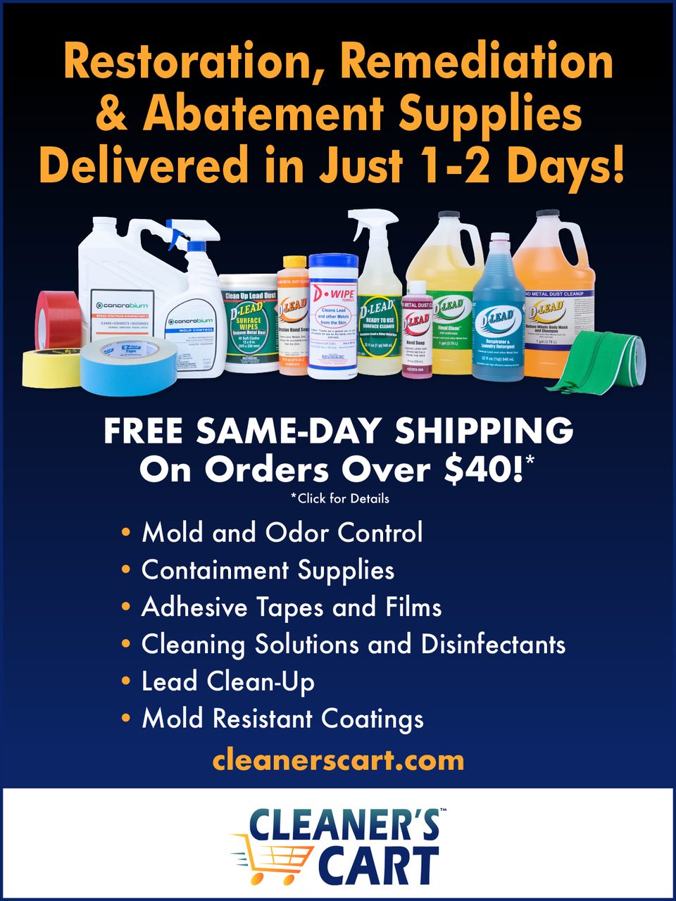 Cleaners Cart 