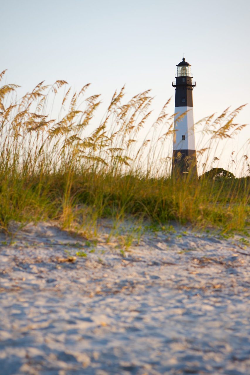 Lighthouse, Beacon, Horizon, Tower