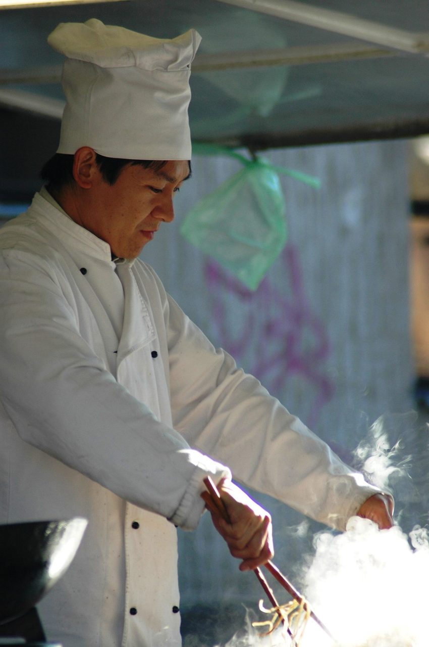 chef, food, chinese noodles