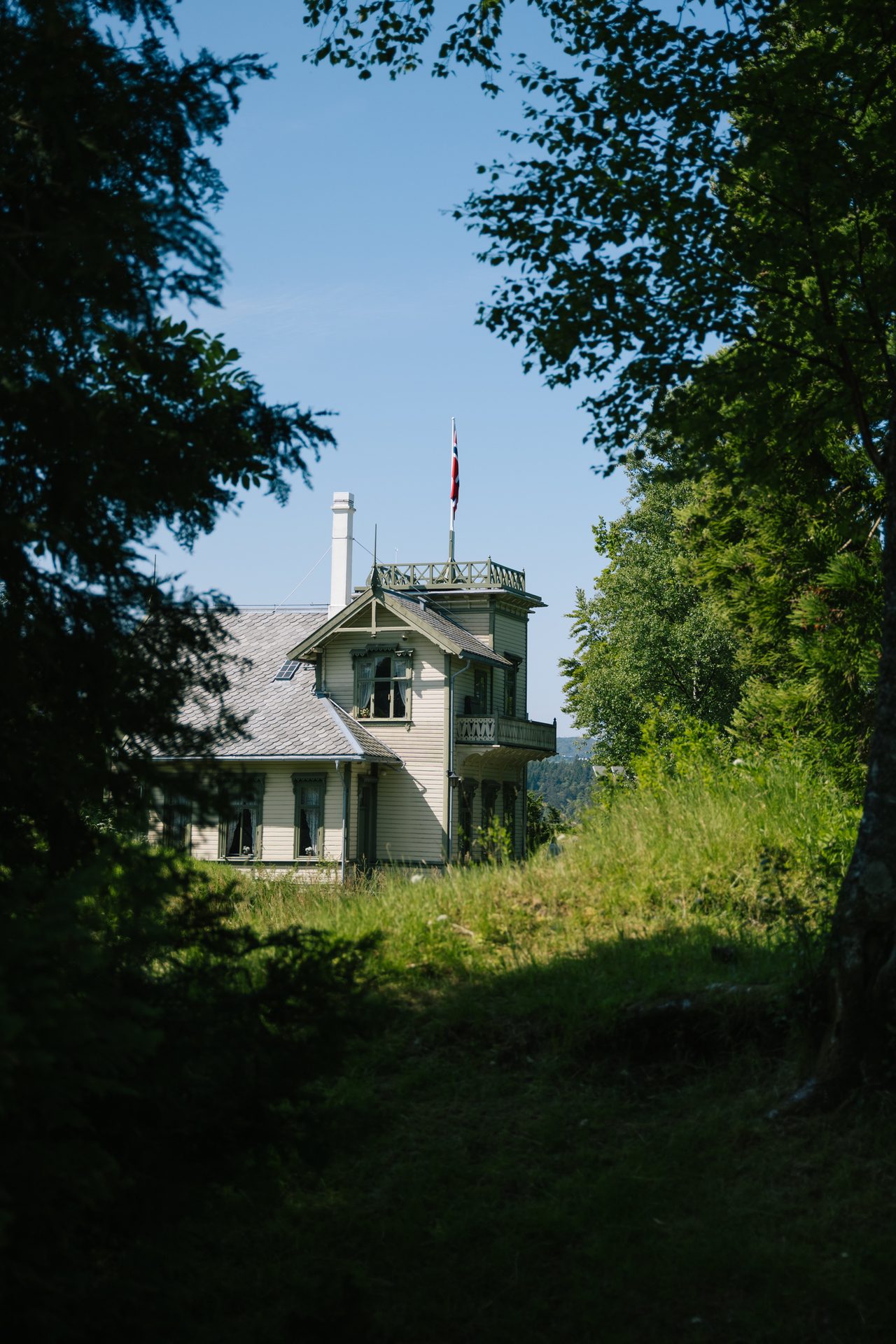 Plant, Sky, Window, Building, Tree, Tower, Grass