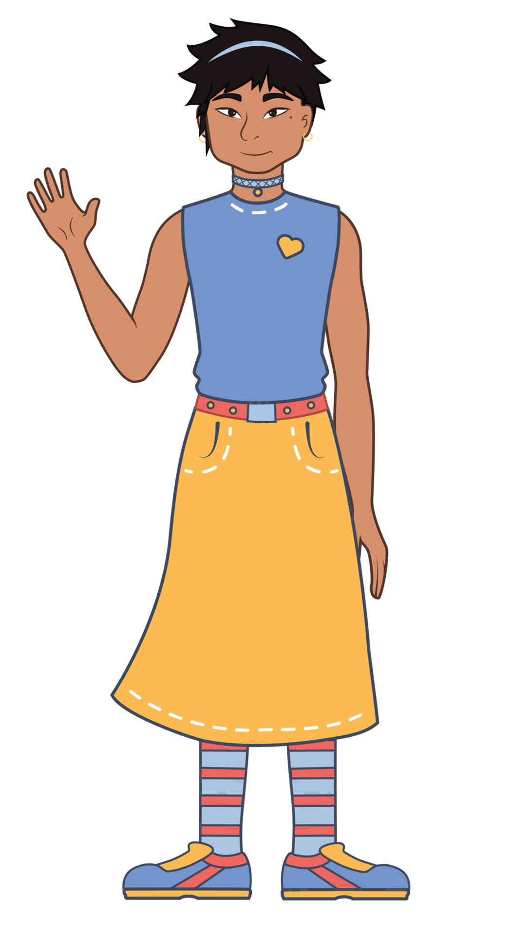 Human body, Clothing, Head, Hand, Hairstyle, Arm, White, Neck, Cartoon, Sleeve