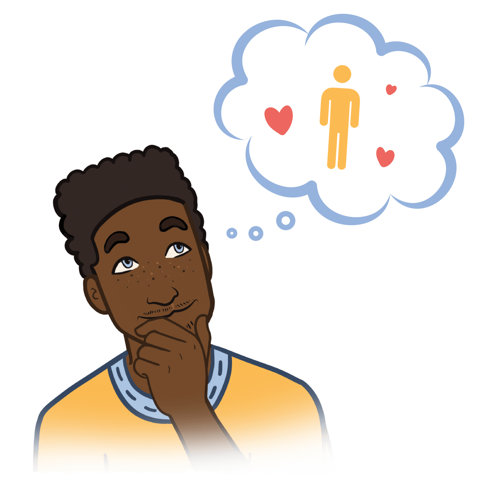Facial expression, Hair, Hairstyle, Happy, Gesture, Font, Cartoon