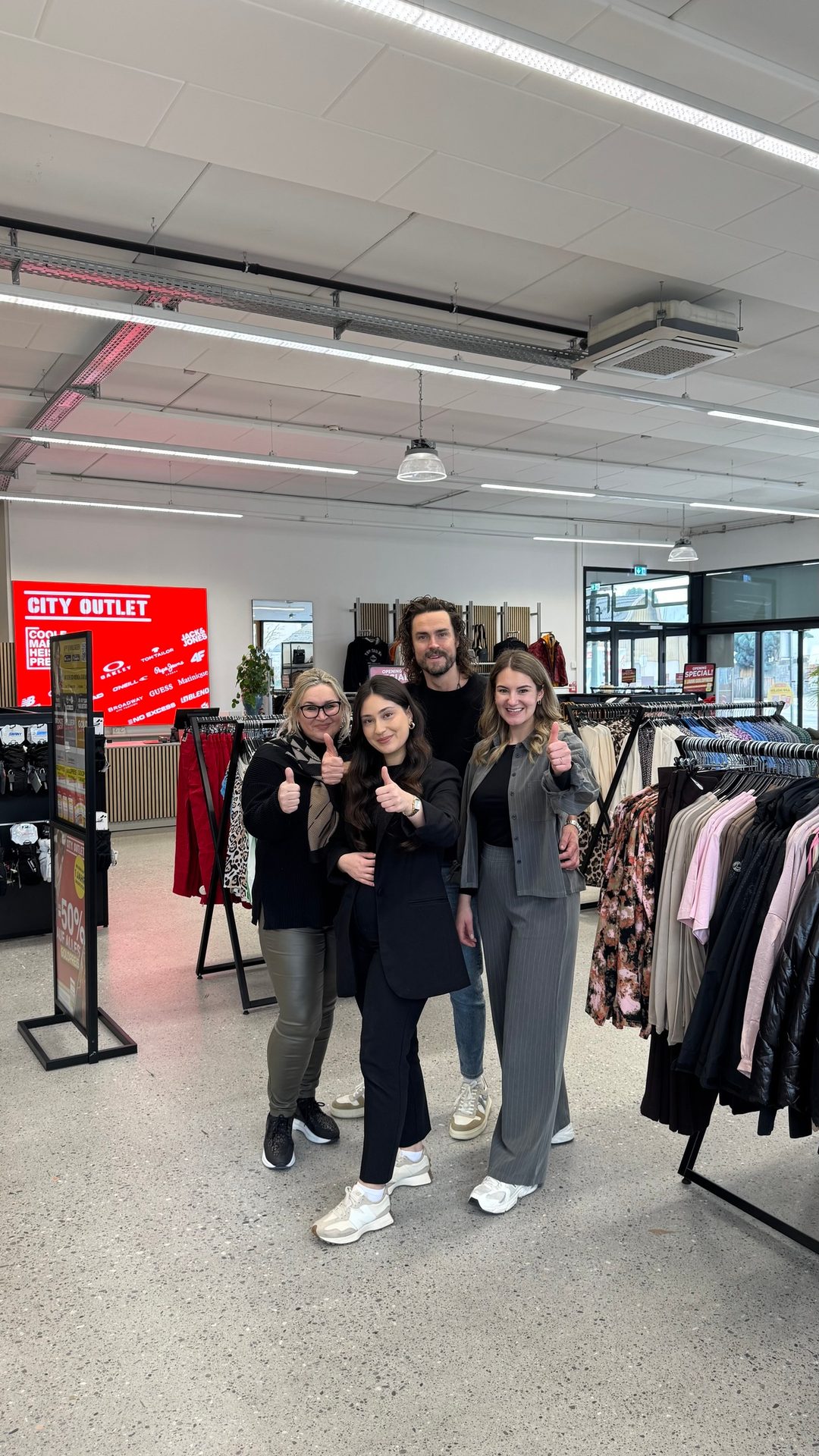 Das Team vom City Outlet Lauterach: Freundliche Beratung und Boutique-Flair