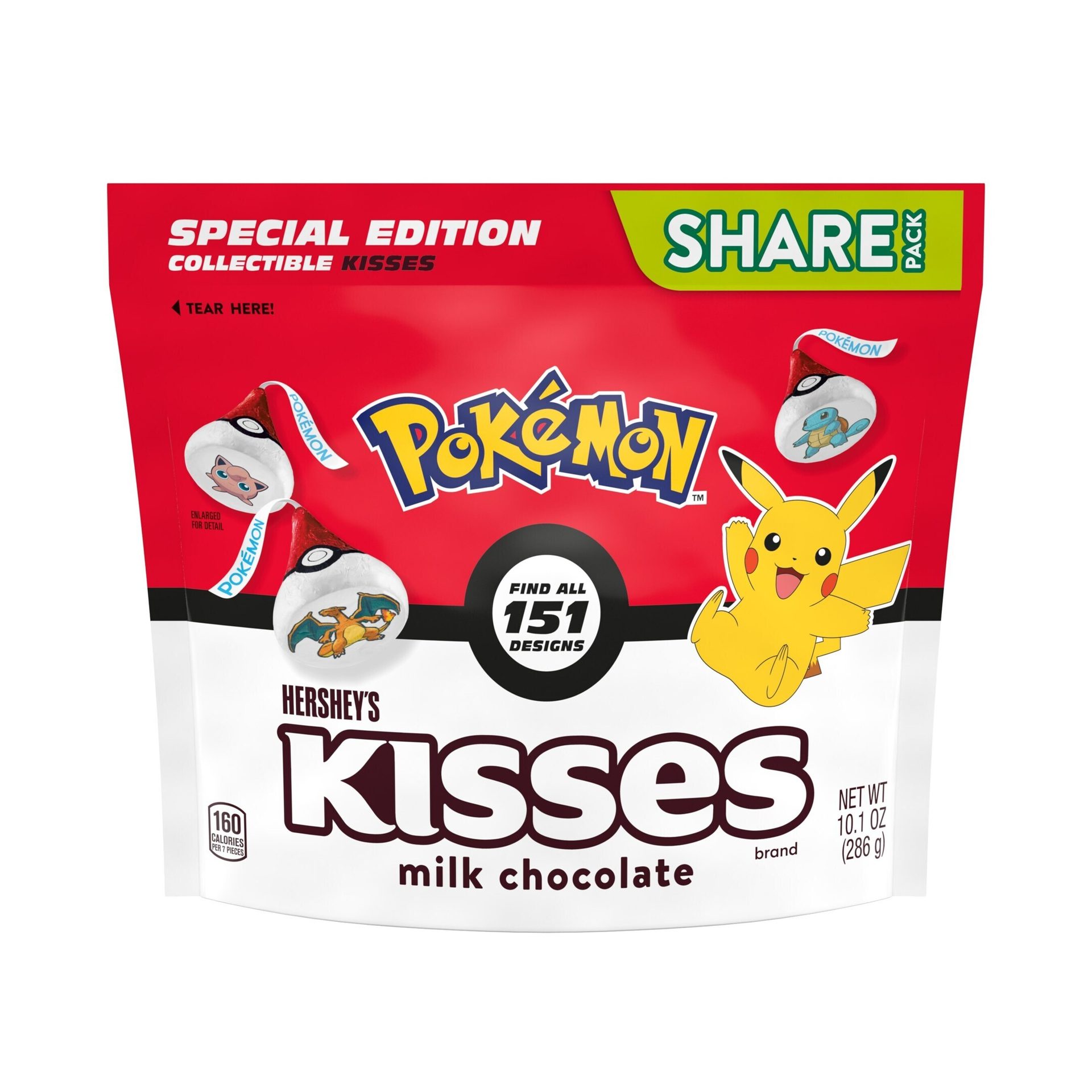 Pouch of Pokemon Hershey’s Kisses