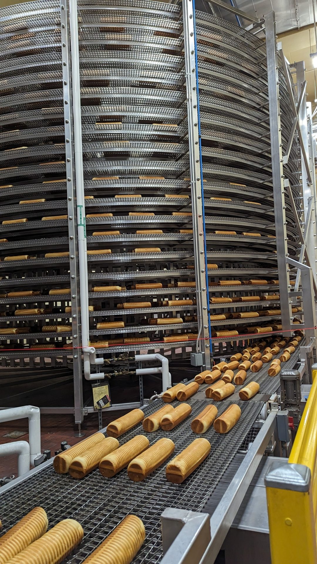 Cooling racks, Wire belt, Bakery, Baked goods