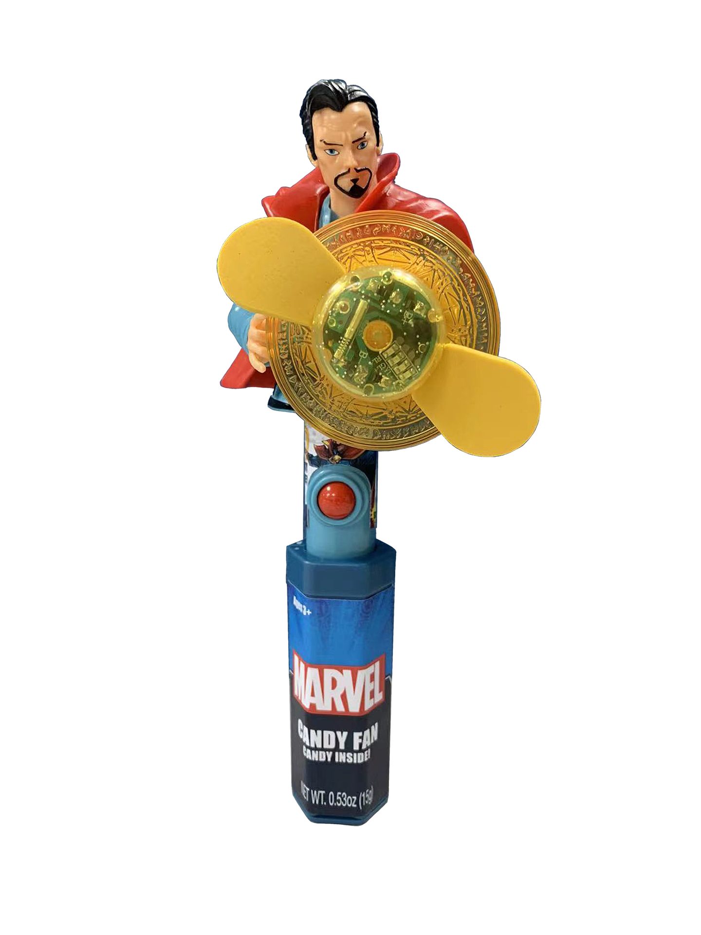 Candy container, Toy fan, Dr Strange, Marvel