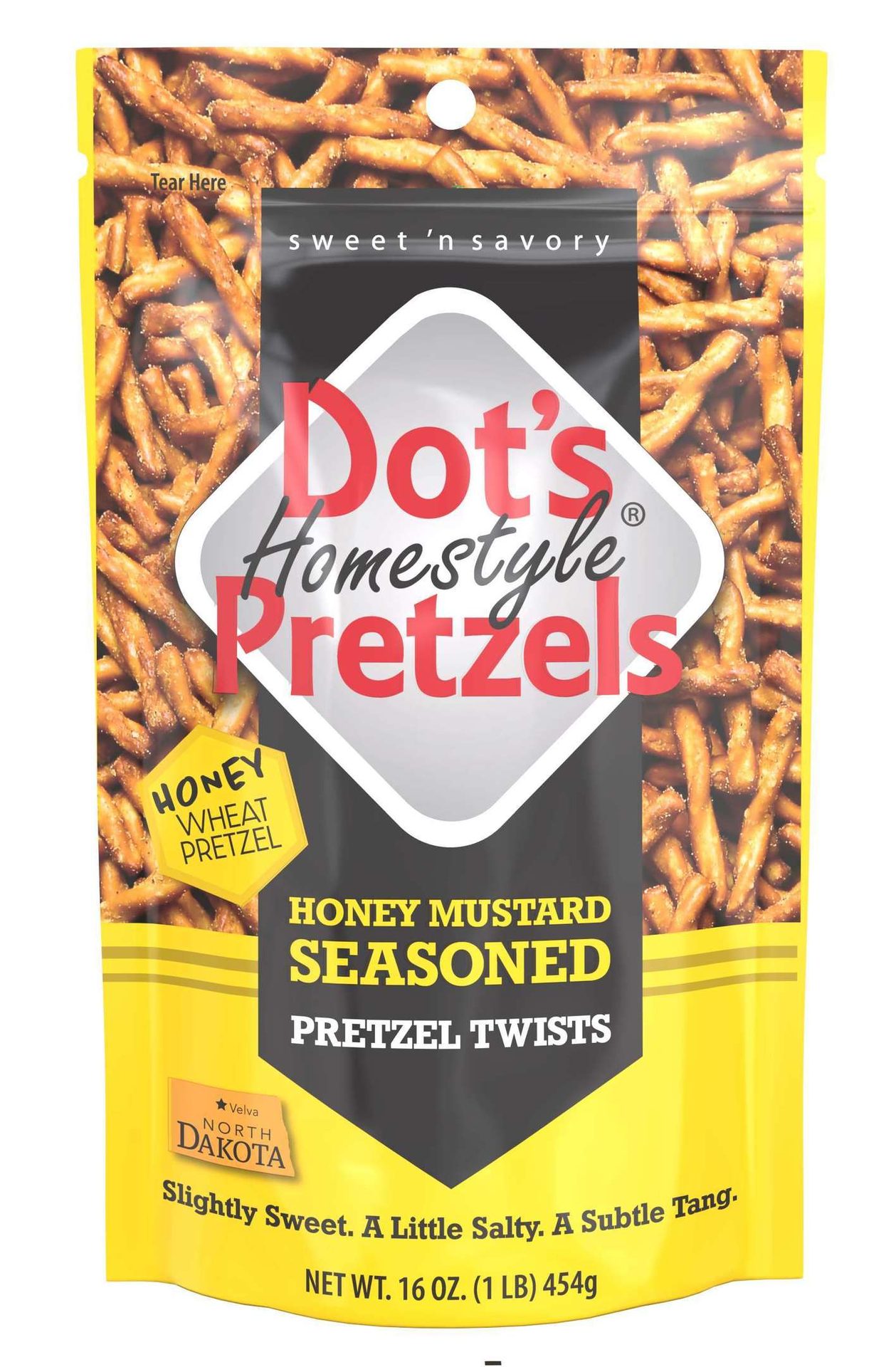 Product, Bag, Pretzels, Yellow, Red, Black, Crunchy snacks