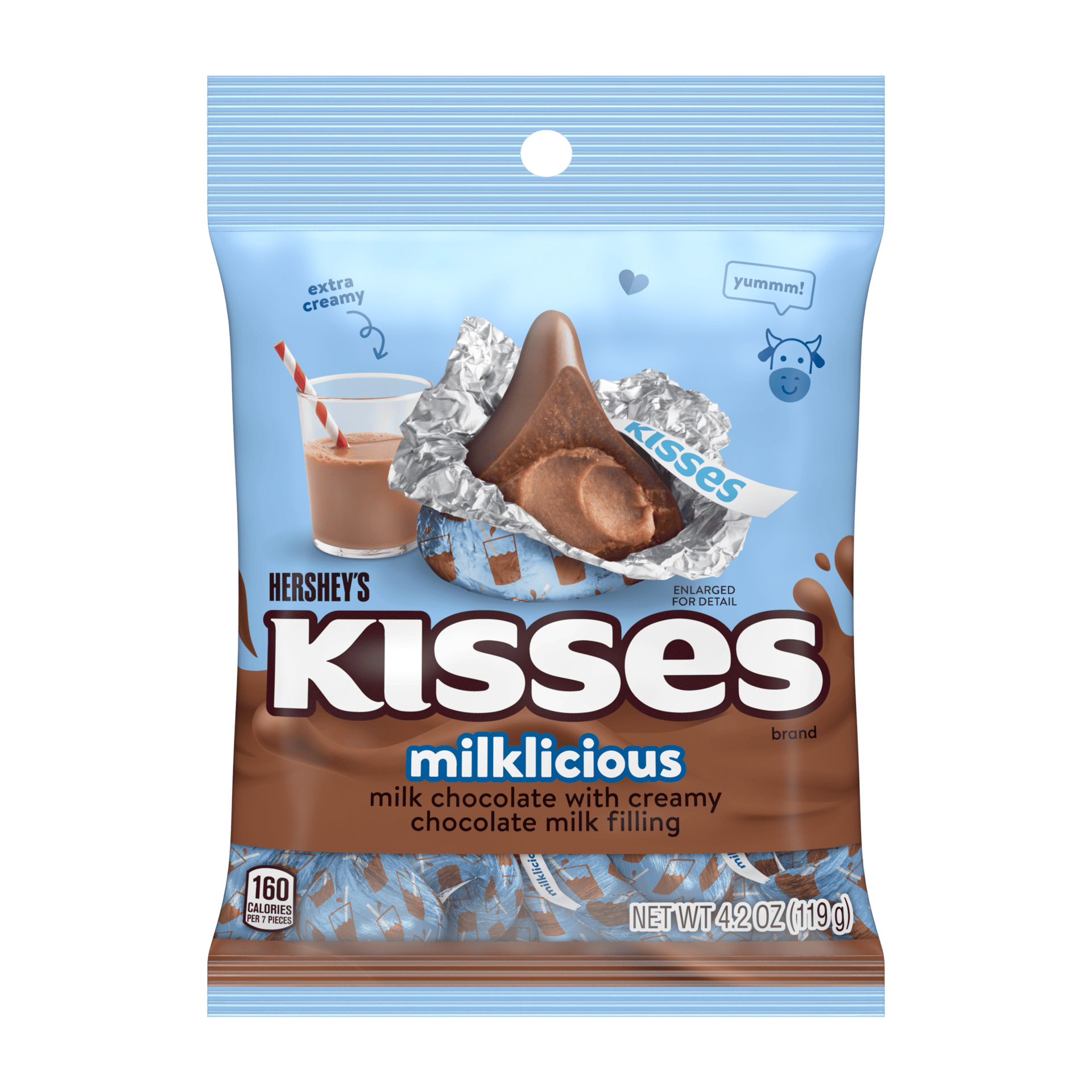 Chocolate candy, Pouch, Bag, Light blue