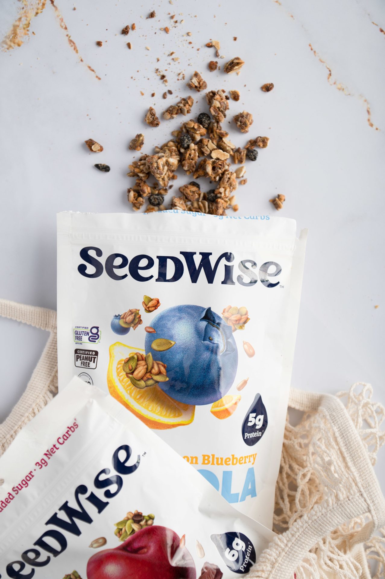 Bag, Ingredient, Font, Product, Granola