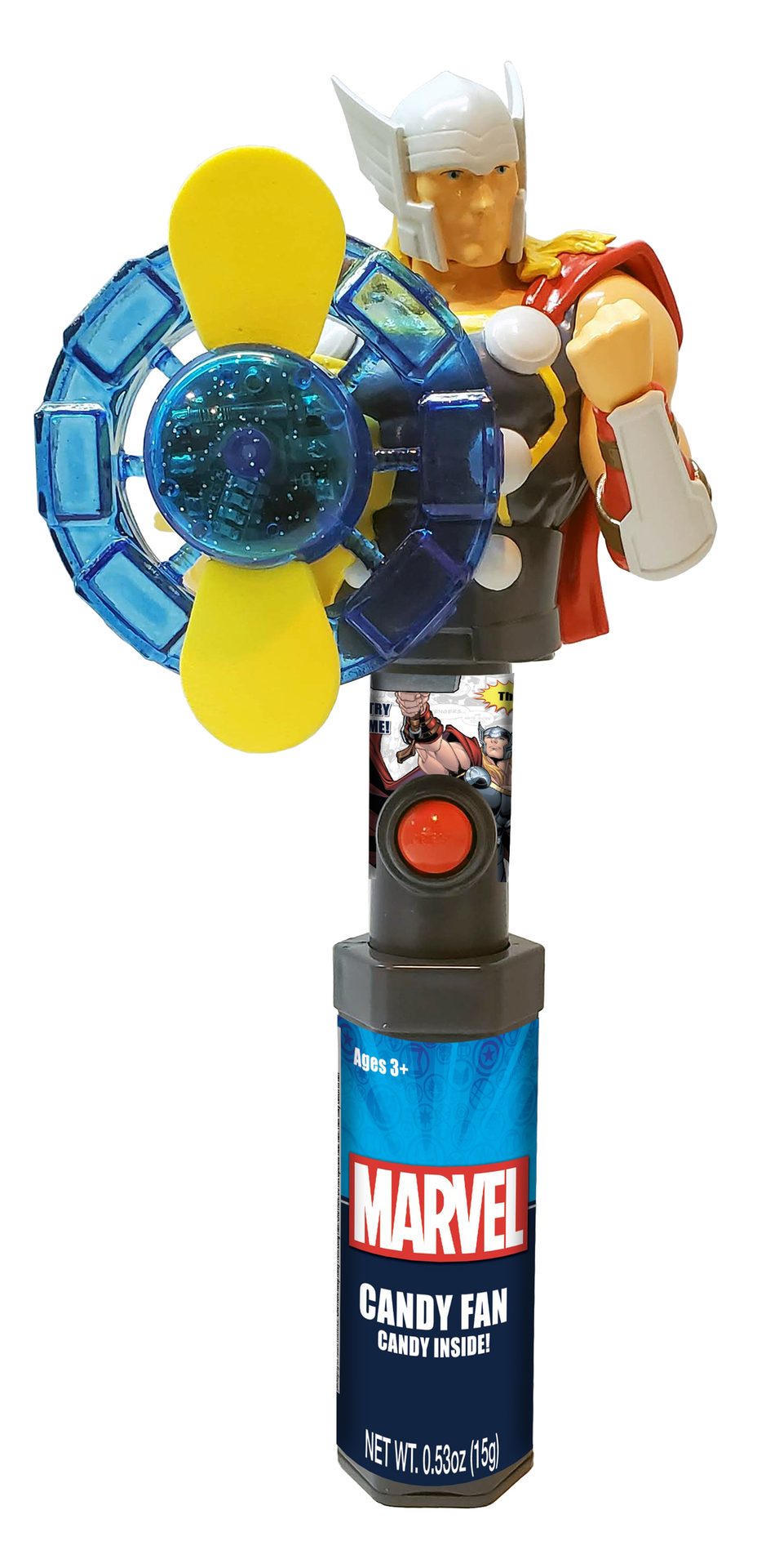 Product, Candy container, Toy fan, Thor