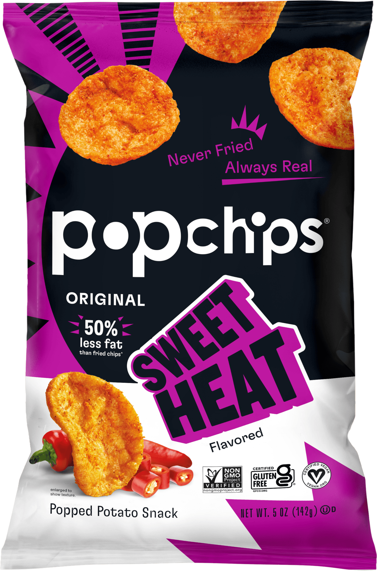 Snack bag, crunchy snack, ingredient, product