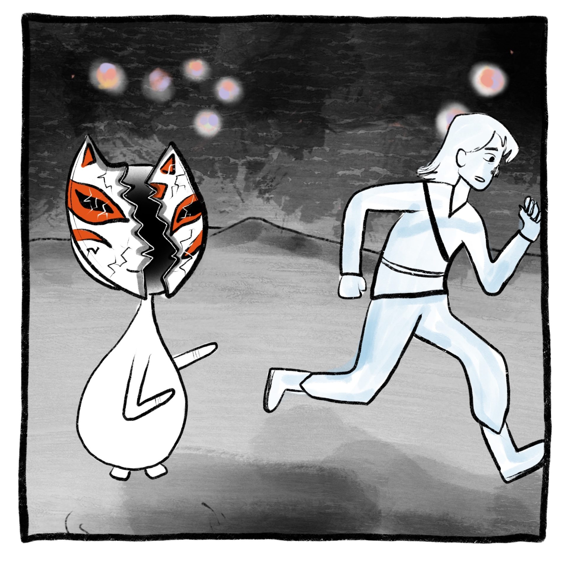 Facial expression, Human body, Gesture, Art, Cat, Cartoon