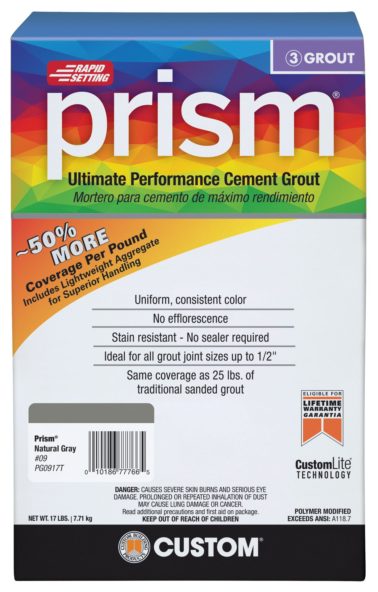 Custom, Prism, Prism Grout