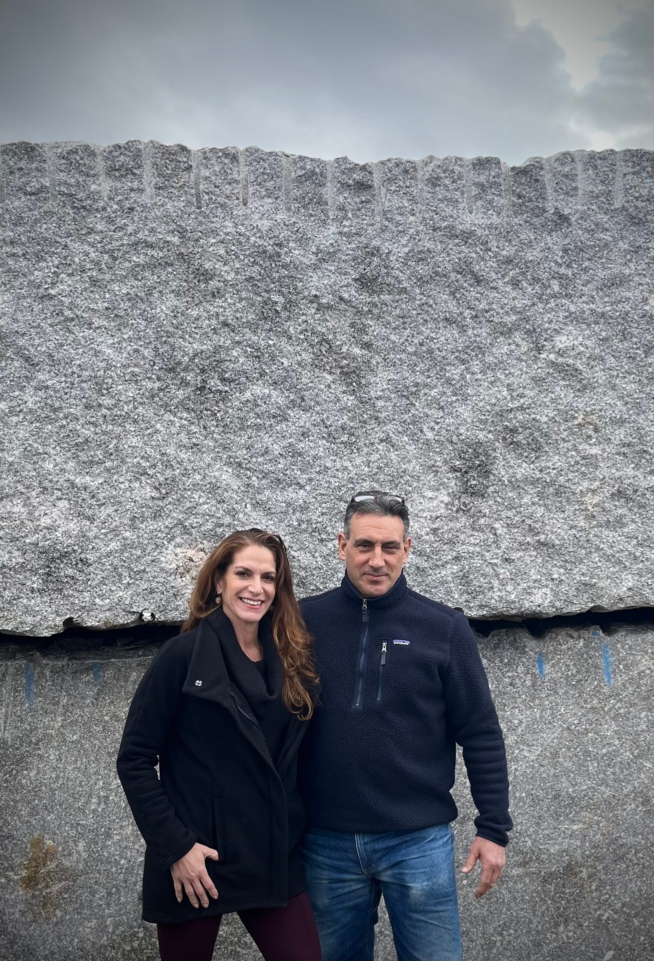People in nature, Flash photography, Cloud, Smile, Jeans, Sky, Black, Plant, Happy, TreeFabricator of the Year 2022, Stone World, Stone World Fabricator of the Year, Stone World Fabricator of the Year 2022, FOTY, FOTY 2022, SW FOTY 2022, Done and Angela Conte