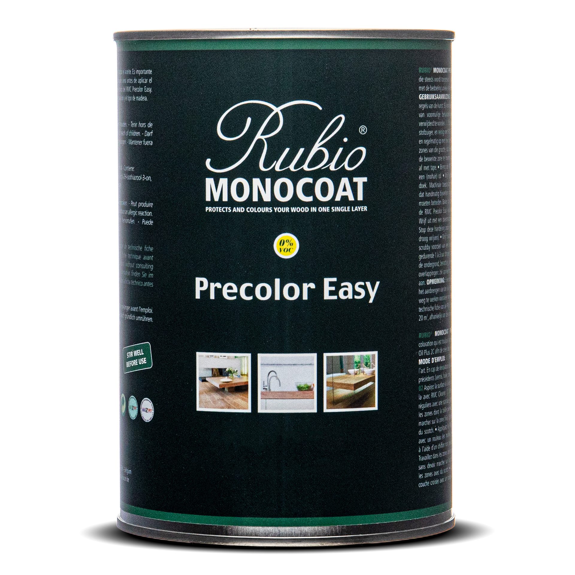 Precolor Easy, Rubio Monocoat, water-based, wood stain, pretreatment ,applied before, Oil Plus 2C, unique, complementary, contrasting effects