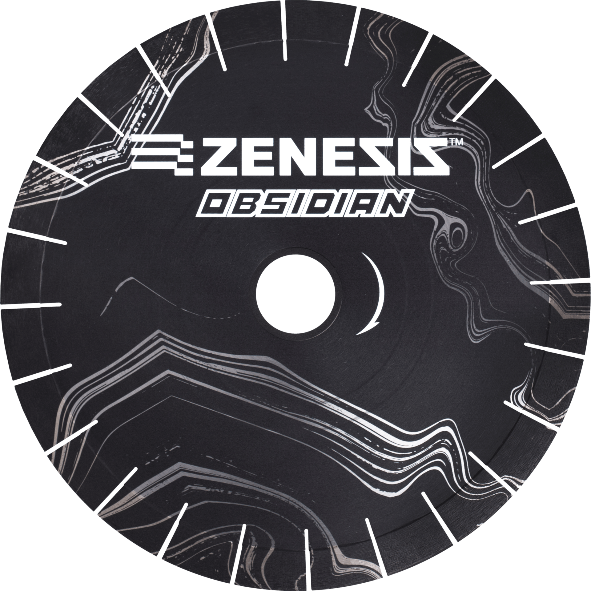 Zenesis, Obsidian Silent Core Bridge Saw Blade by Zenesis, Obsidian Silent Core Bridge Saw Blade 