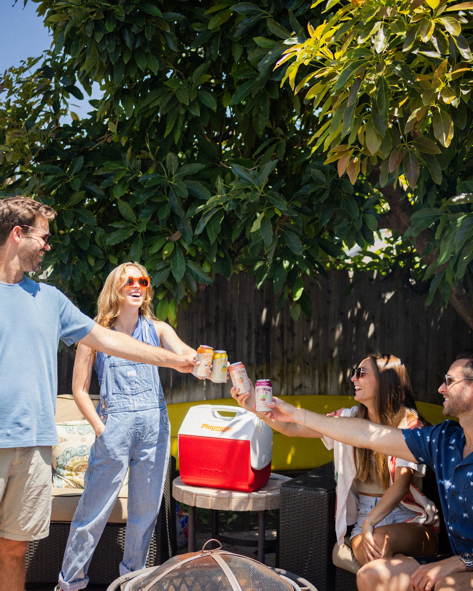 People in nature, Yellow, Food, Shorts, Leisure
