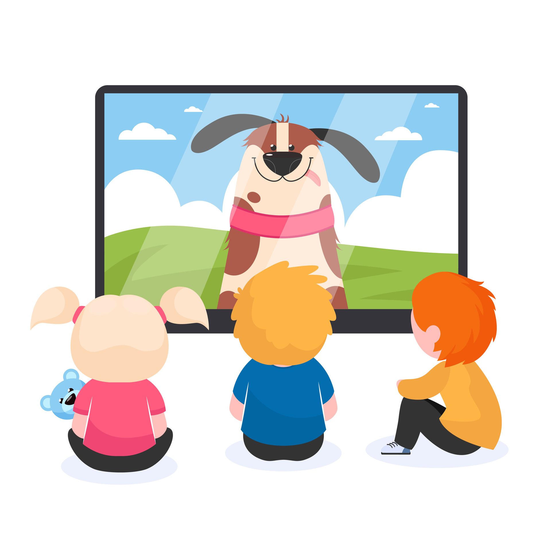 Facial expression, Cartoon, Sharing, Happy, Organism, Gesture, Art