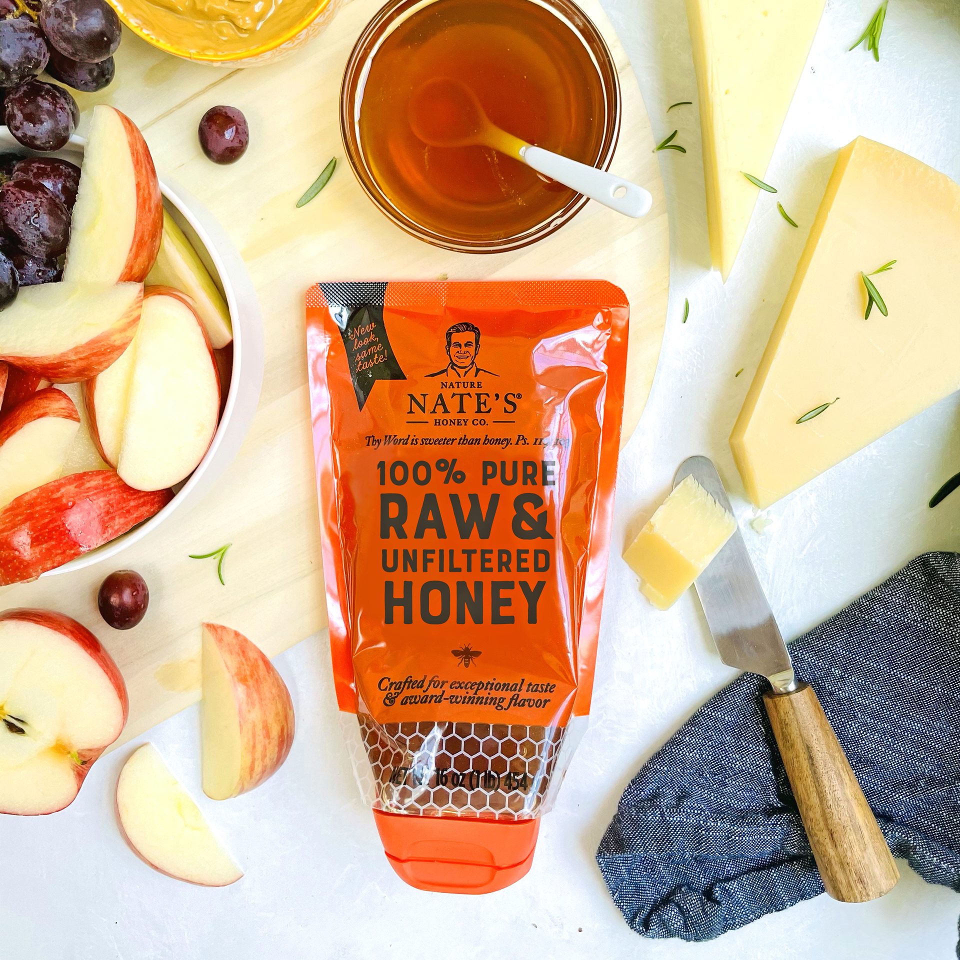 inverted honey pouch