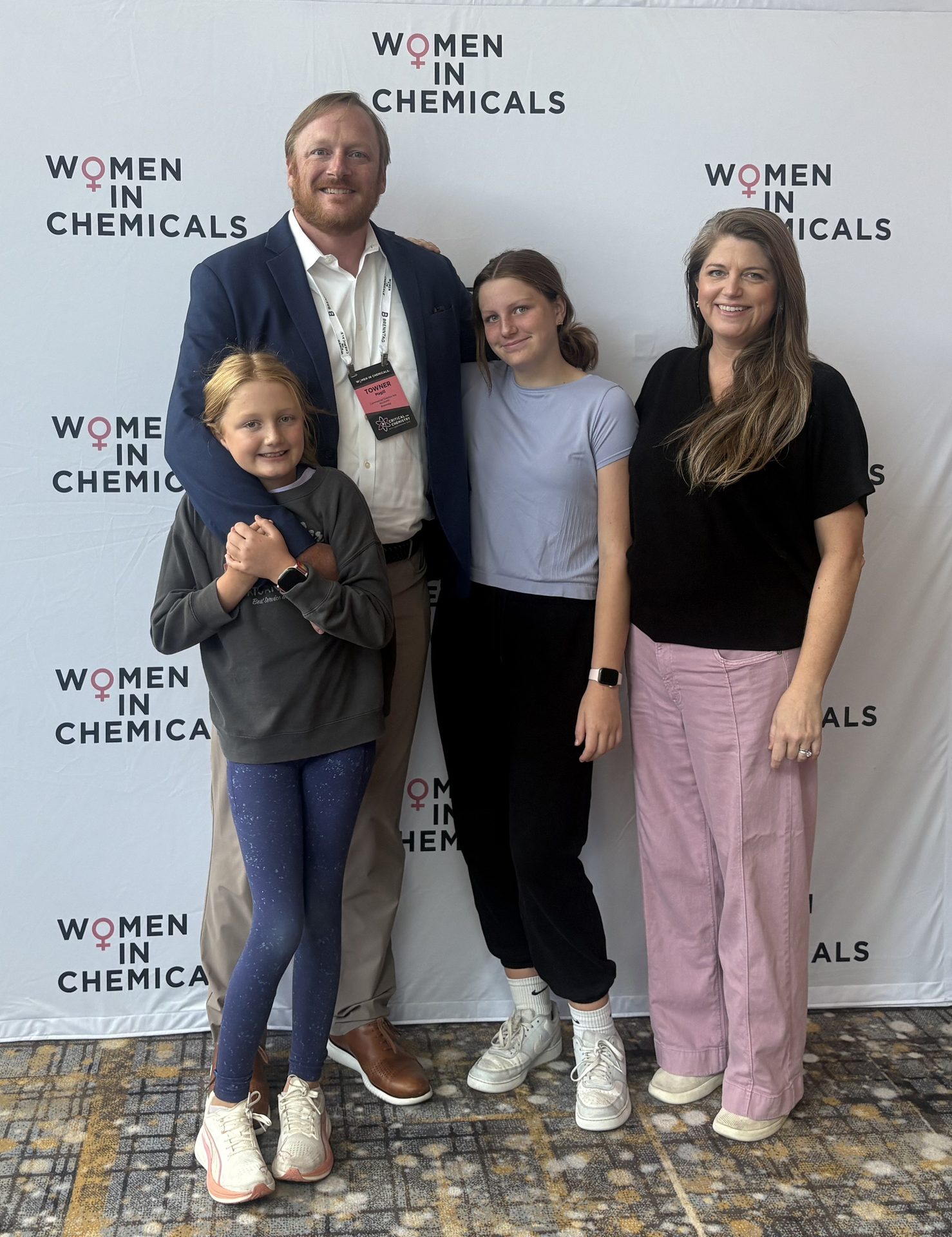 Women in Chemicals Towner Magill and family