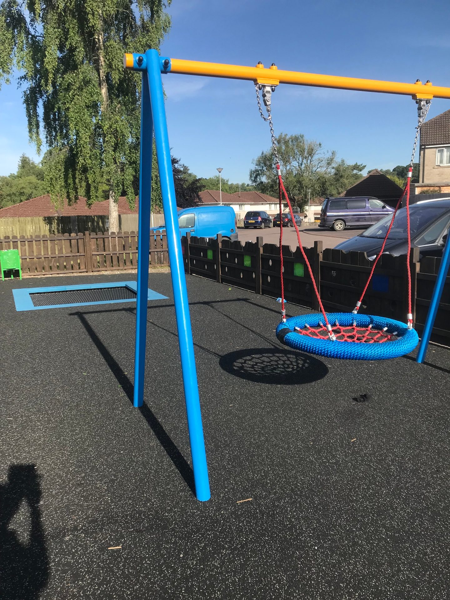 Sky, Shade, Swing, Tree, Leisure