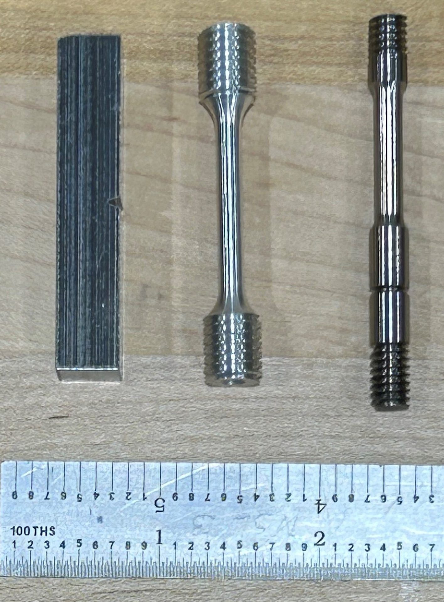 standard mechanical testing samples